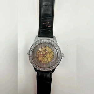 Ice King double side Watches Black And Orange